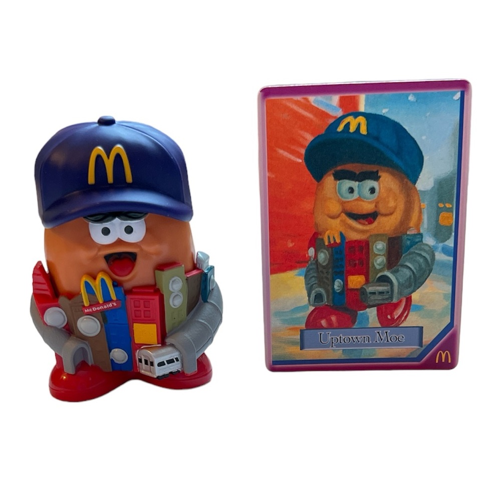 2023 McDonald's Kerwin Frost McNugget Buddies Happy‎ Meal Toy Uptown Moe OPENED